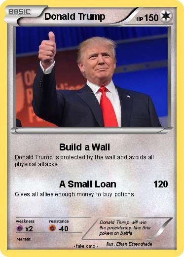 Pokemon Donald Trump