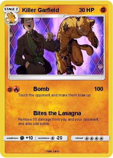 Pokemon Killer Garfield