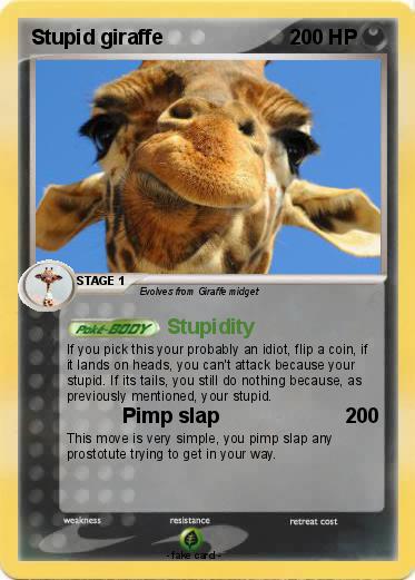 Pokemon Stupid giraffe