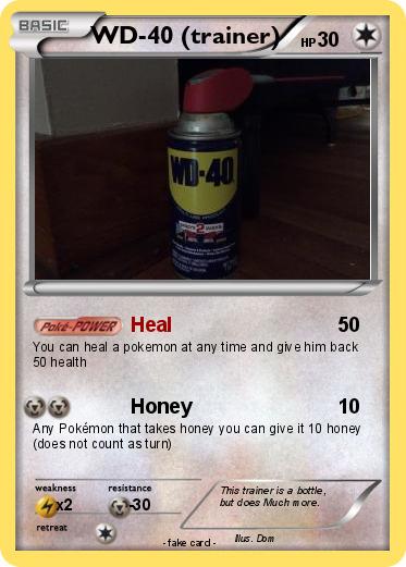 Pokemon WD-40 (trainer)