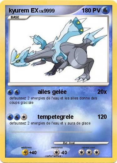 Pokemon kyurem EX