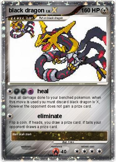Pokemon black dragon
