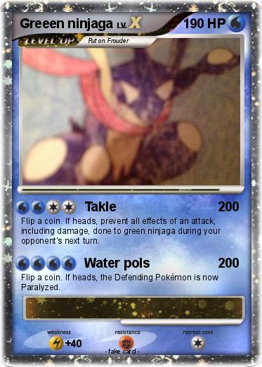 Pokemon Greeen ninjaga