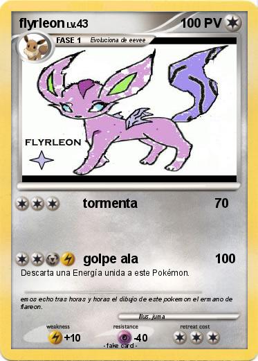 Pokemon flyrleon