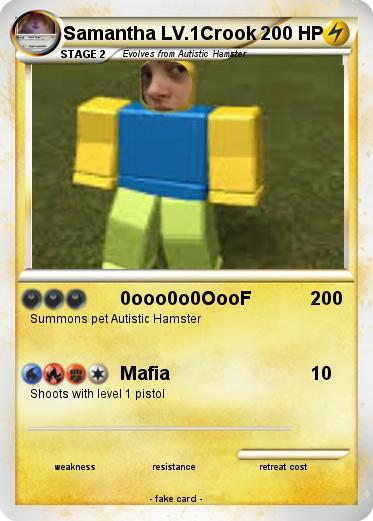 Pokemon Samantha LV.1Crook