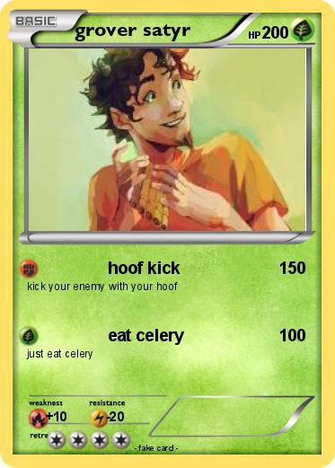 Pokemon grover satyr