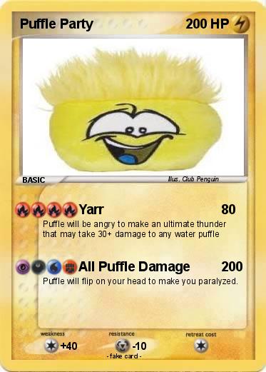 Pokemon Puffle Party