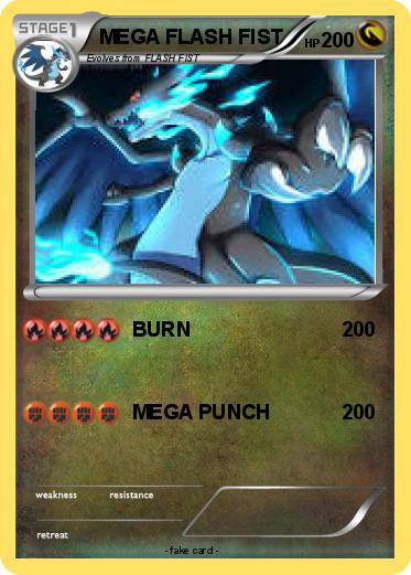 Pokemon MEGA FLASH FIST