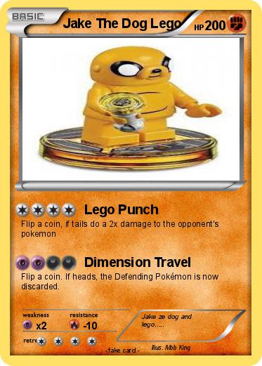 Pokemon Jake The Dog Lego