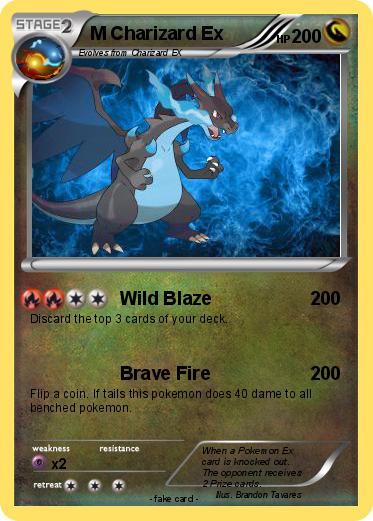 Pokemon M Charizard Ex
