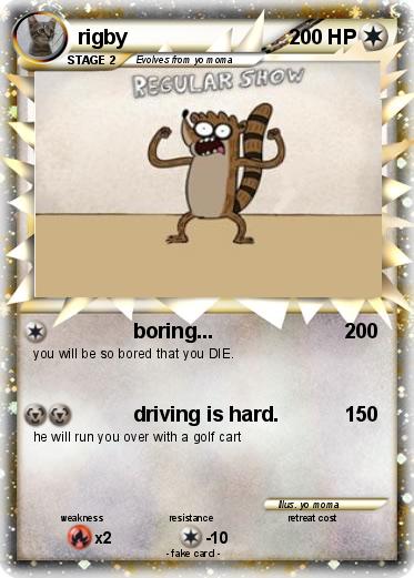 Pokemon rigby