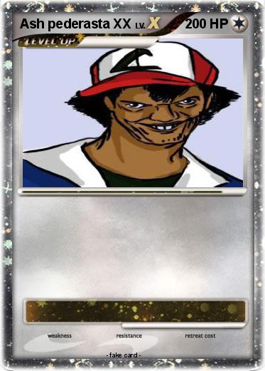 Pokemon Ash pederasta XX