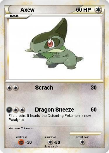 Pokemon Axew