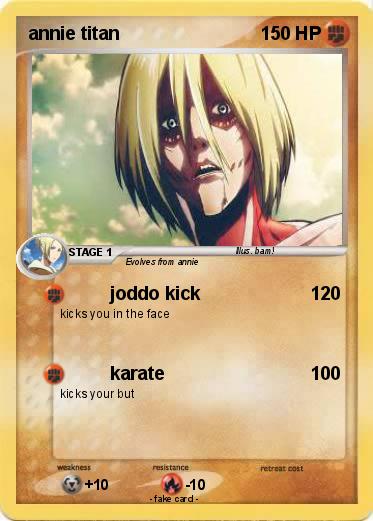 Pokemon annie titan
