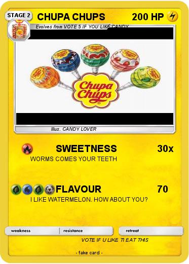 Pokemon CHUPA CHUPS
