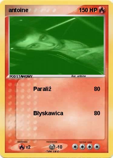Pokemon antoine