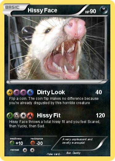 Pokemon Hissy Face
