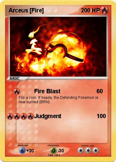 Pokemon Arceus [Fire]