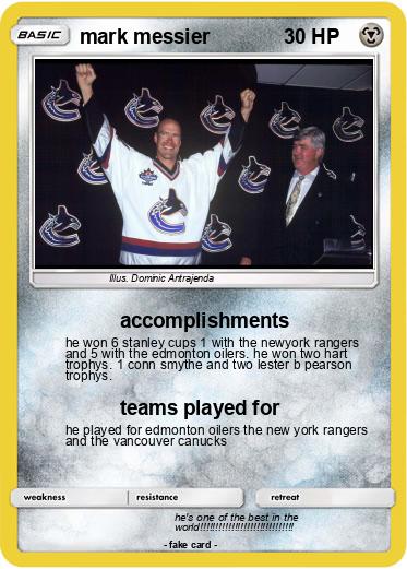 Pokemon mark messier