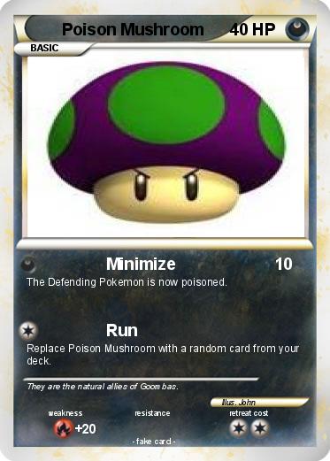 Pokemon Poison Mushroom