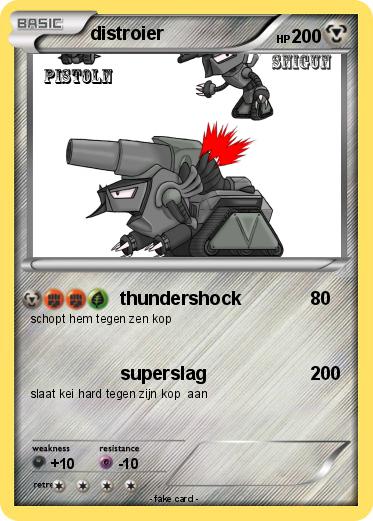 Pokemon distroier