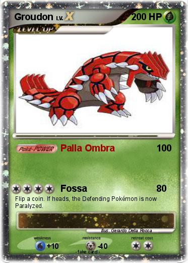 Pokemon Groudon