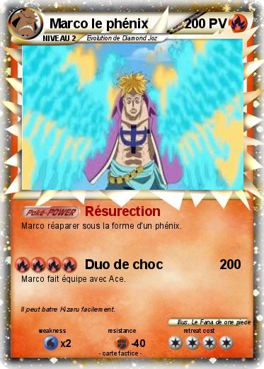 Pokemon Marco le phénix