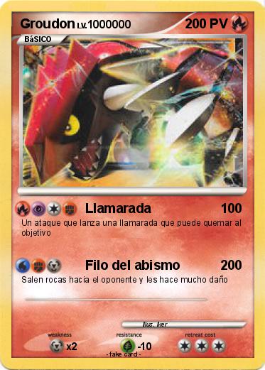 Pokemon Groudon