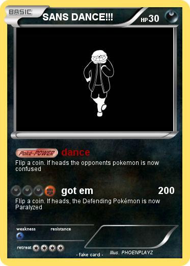 Pokemon SANS DANCE!!!