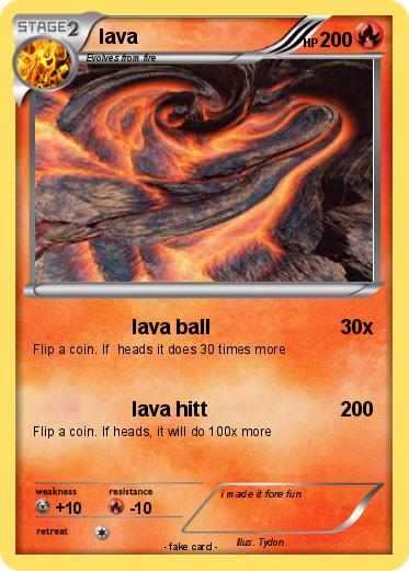 Pokemon lava