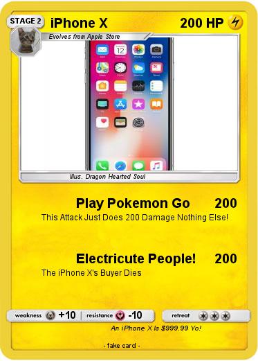 Pokemon iPhone X