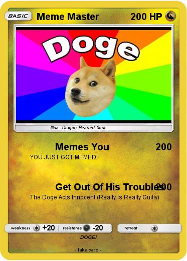 Pokemon Meme Master