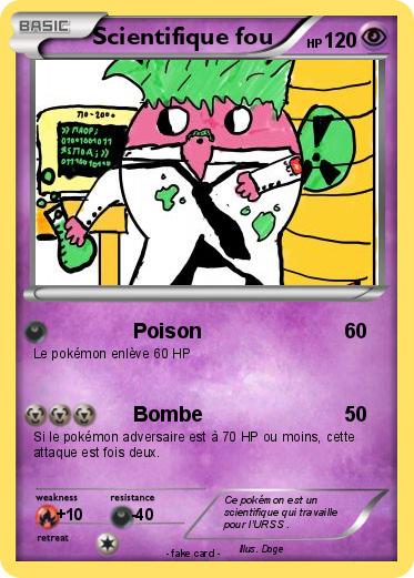 Pokemon Scientifique fou