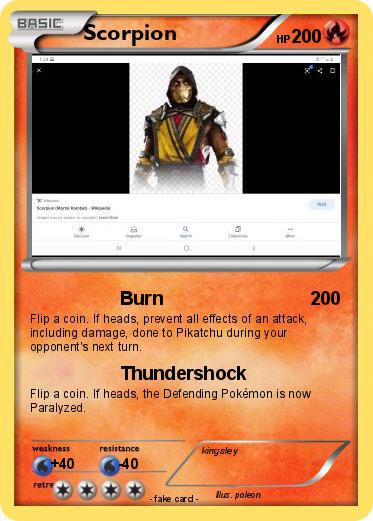 Pokemon Scorpion