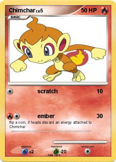 Pokemon Chimchar