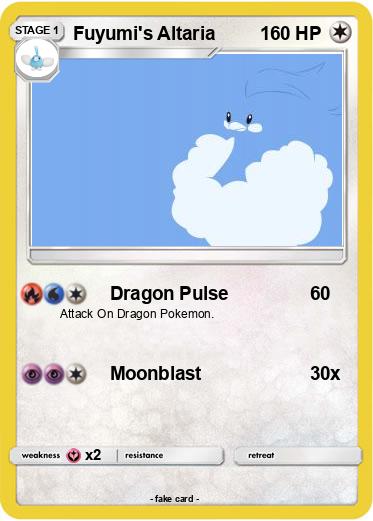Pokemon Fuyumi's Altaria