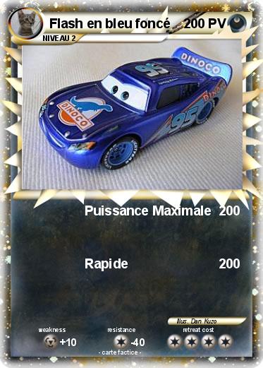 Pokemon Flash en bleu foncé