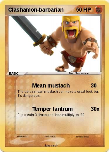 Pokemon Clashamon-barbarian
