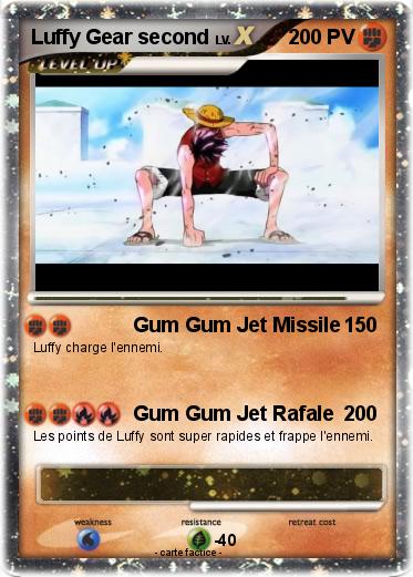 Pokemon Luffy Gear second