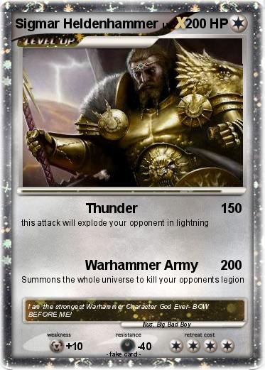 Pokemon Sigmar Heldenhammer