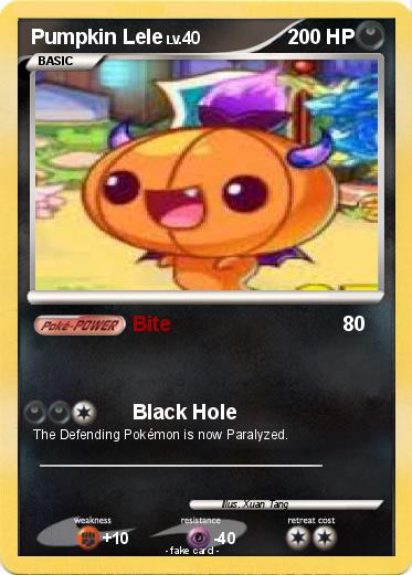Pokemon Pumpkin Lele