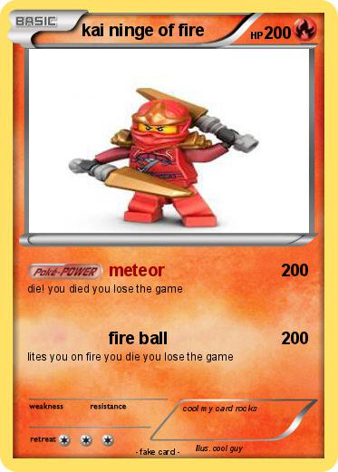 Pokemon kai ninge of fire
