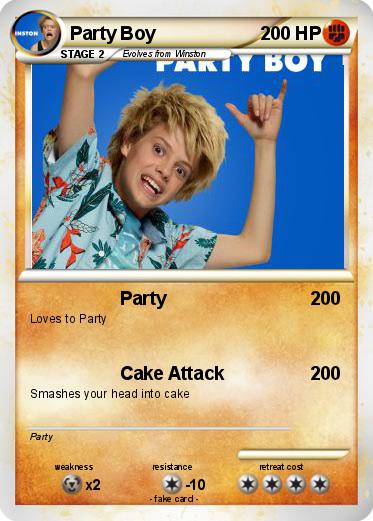 Pokemon Party Boy