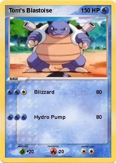 Pokemon Tom's Blastoise