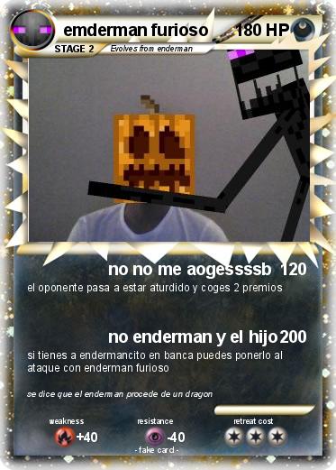 Pokemon emderman furioso