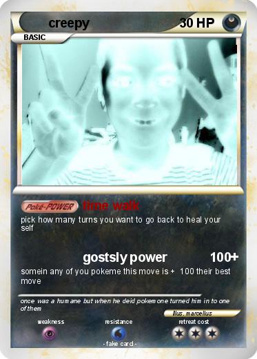Pokemon creepy