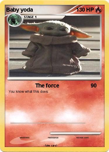 Pokemon Baby yoda