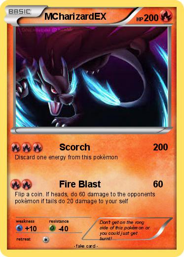 Pokemon MCharizardEX