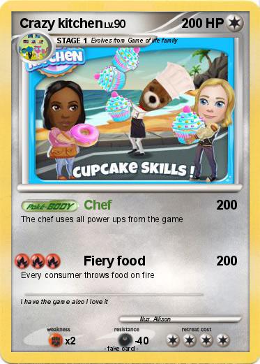 Pokemon Crazy kitchen