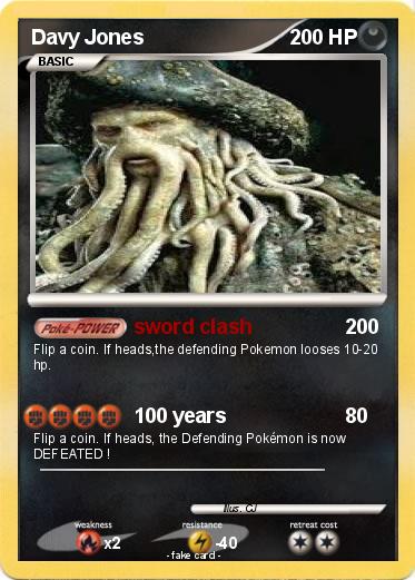Pokemon Davy Jones